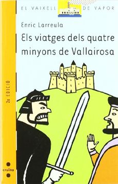 portada Els viatges dels quatre minyons de Vallairosa (Barco de Vapor Naranja) (en Catalá)
