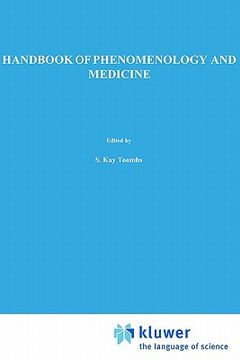 portada handbook of phenomenology and medicine (in English)