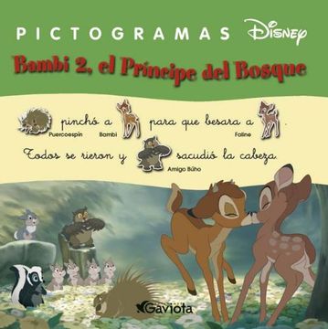 portada Bambi 2, el Príncipe del Bosque (Pictogramas Disney)