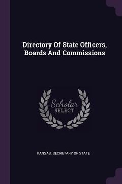 portada Directory Of State Officers, Boards And Commissions