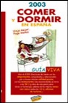 portada Comer y Dormir en España 2003 (Guia Viva)