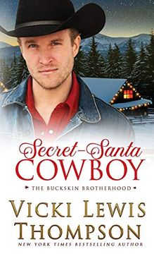 portada Secret-Santa Cowboy (6) (The Buckskin Brotherhood) (en Inglés)