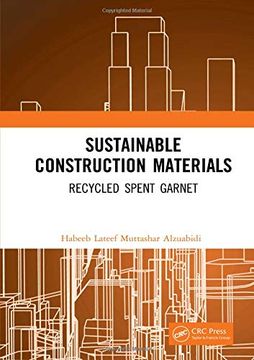 portada Sustainable Construction Materials: Recycled Spent Garnet (in English)