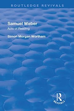 portada Samuel Weber: Acts of Reading (in English)