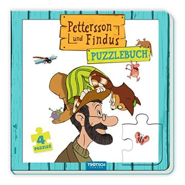 portada Trötsch Pettersson und Findus Pappenbuch Puzzlebuch: Beschäftigungsbuch Entdeckerbuch Puzzlebuch (en Alemán)