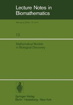 portada mathematical models in biological discovery (en Inglés)