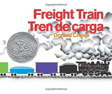 portada Freight Train/Tren de carga Bilingual Board Book (en Inglés)