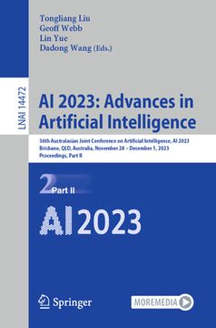 portada AI 2023: Advances in Artificial Intelligence: 36th Australasian Joint Conference on Artificial Intelligence, AI 2023, Brisbane, Qld, Australia, Novemb