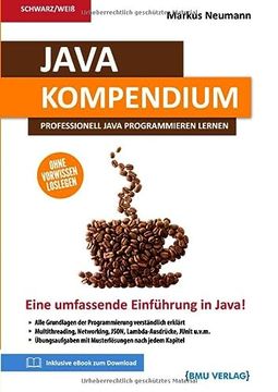 portada Java: Kompendium: Professionell Java Programmieren Lernen (en Alemán)