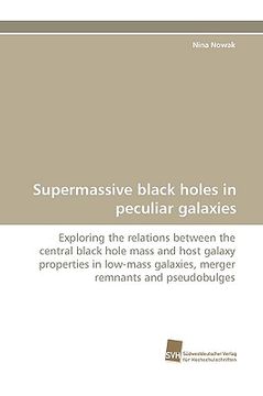 portada supermassive black holes in peculiar galaxies (en Inglés)