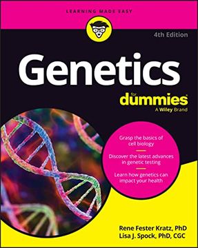 portada Genetics for Dummies (in English)