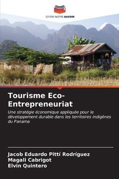 portada Tourisme Eco-Entrepreneuriat (en Francés)