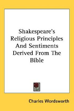 portada shakespeare's religious principles and sentiments derived from the bible (in English)