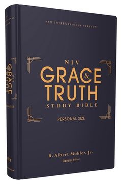 portada The Grace and Truth Study Bible: New International Version, Personal Size,Red Letter, Comfort Print (en Inglés)