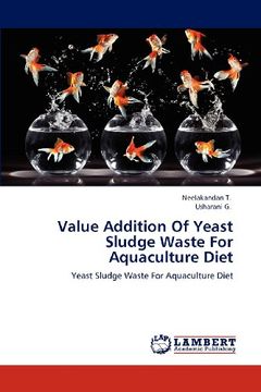 portada value addition of yeast sludge waste for aquaculture diet (en Inglés)