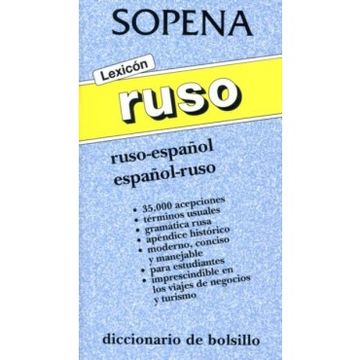 portada Diccionario Lexicon Ruso-Español / Español-Ruso