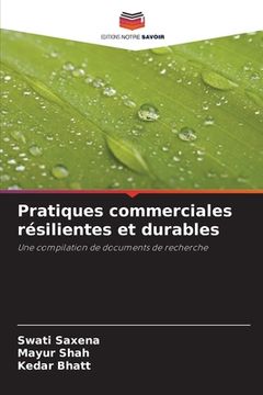 portada Pratiques commerciales résilientes et durables (en Francés)