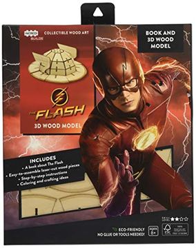 portada Incredibuilds: The Flash Book and 3d Wood Model (in English)