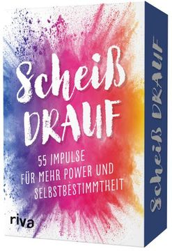 portada Scheiß Drauf - 55 Impulse für Mehr Power und Selbstbestimmtheit: 55 Karma-Kärtchen zum Lockermachen (in German)