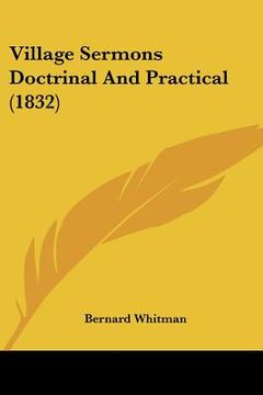 portada village sermons doctrinal and practical (1832)