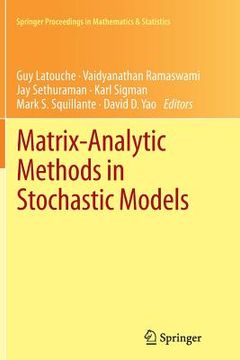 portada Matrix-Analytic Methods in Stochastic Models (en Inglés)