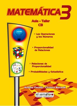 portada matematica 3 aula taller cb (Spanish Edition)