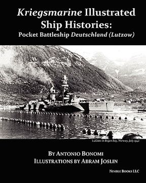 portada pocket battleship deutschland (lutzow): kriegsmarine illustrated ship histories (en Inglés)