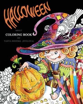 portada Halloween!: Adult Coloring Book (en Inglés)