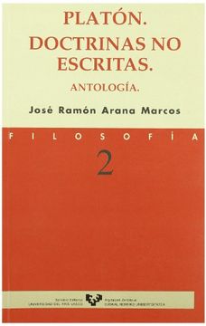 portada Platón. Doctrinas no Escritas. Antología: 2 (Serie de Filosofía) (in Spanish)