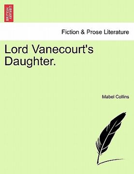 portada Lord Vanecourt's Daughter. (in French)