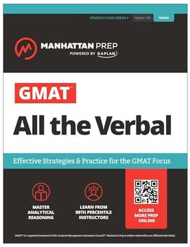 portada Gmat all the Verbal (Manhattan Prep Gmat Strategy Guides) (in English)