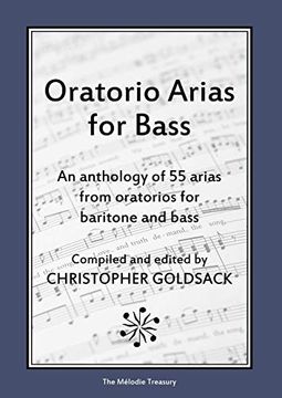 portada Oratorio Arias for Bass (en Inglés)