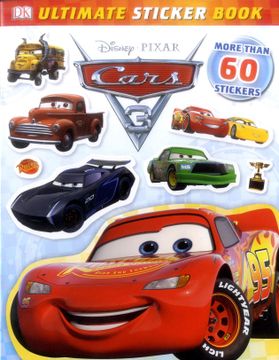 portada Ultimate Sticker Book: Disney Pixar Cars 3 (dk Ultimate Sticker Books) (en Inglés)