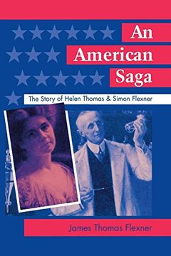 portada An American Saga: The Story of Helen Thomas and Simon Flexner (en Inglés)