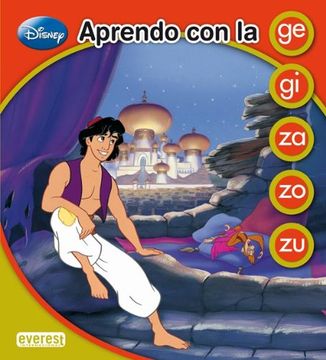 portada Aprendo con la ' ge ' ' gi ' ' za ' ' zo ' ' zu '  Aladdin