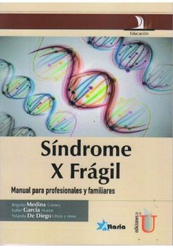 portada Síndrome x Frágil, Manual Para Profesionales y Familiares (in Spanish)