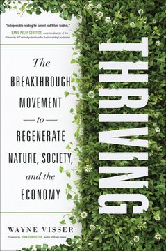 portada Thriving: The Breakthrough Movement to Regenerate Nature, Society, and the Economy (libro en Inglés)