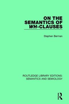 portada On the Semantics of Wh-Clauses (in English)