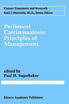 portada peritoneal carcinomatosis: principles of management (in English)