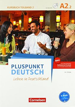portada Pluspunkt Deutsch - Leben in Deutschland - Allgemeine Ausgabe: A2: Teilband 2 - Kursbuch mit Video-Dvd (in German)