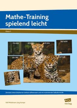 portada Mathe-Training Spielend Leicht - 5. Klasse (en Alemán)