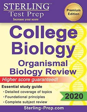 portada Sterling Test Prep College Biology: Organismal Biology Review (en Inglés)