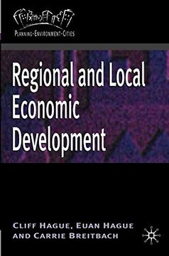 portada Regional and Local Economic Development (Planning, Environment, Cities) 