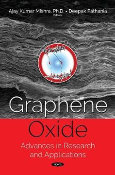 portada Graphene Oxide: Advances in Research and Applications (en Inglés)