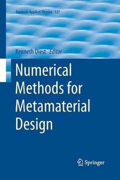 portada Numerical Methods for Metamaterial Design (en Inglés)