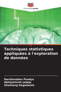 portada Techniques statistiques appliquées à l'exploration de données (in French)