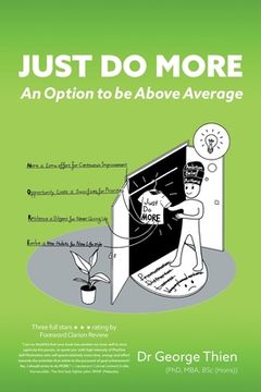 portada Just Do More: An Option to Be Above Average (en Inglés)