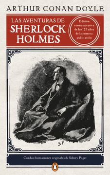 portada Las Aventuras de Sherlock Holmes (Edicion Ilustrada) (Los Mejores Clasicos) (Ebook)