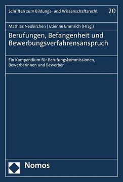 portada Berufungen, Befangenheit und Bewerbungsverfahrensanspruch (in German)