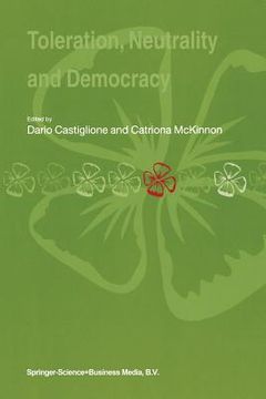 portada toleration, neutrality and democracy (in English)